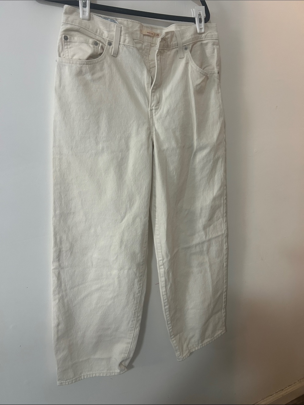 Levi's Relaxed Women's Jeans in Off-White